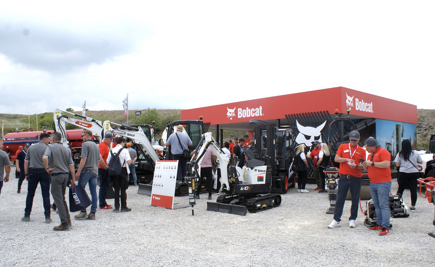 Bobcat Stand Very Busy on First Day of Hillhead 2024